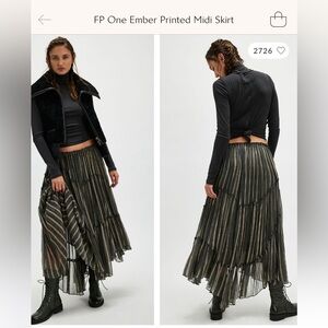 free people one ember midi skirt